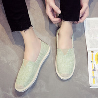 Chaussures de conduite décontractées en toile de lin et jute, style espadrille, pour la course et la marche – Offre spéciale