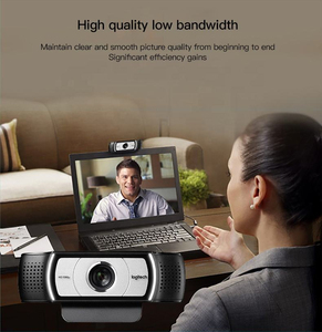 Caméra USB C930c avec capteur CMOS <span class=keywords><strong>1080p</strong></span>, grand angle 90 degrés, zoom 4X, RightLight et double micro pour conférences téléphoniques et télétravail - Product Image 6