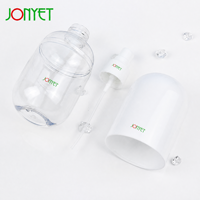 Vente en gros de flacons en PET de 60 ml/300 ml en forme de capsule, lotion, shampoing, soins de la peau, écologiques, portables, étiquette privée, fabricant de produits de beauté
