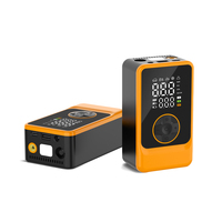 Compresseur d'air numérique ABS pour pneus de voiture électrique, portable, sans fil et filaire, double usage, pompe à air à arrêt automatique