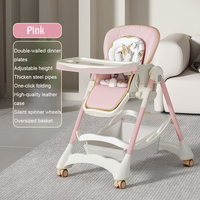 Chaise haute pour enfants multifonctionnel bébé table à manger chaise pliante bébé manger siège en gros