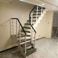 Escalier en bois sur mesure, durable, en spirale, pour l'intérieur, adapté aux greniers, duplex, villas et maisons.