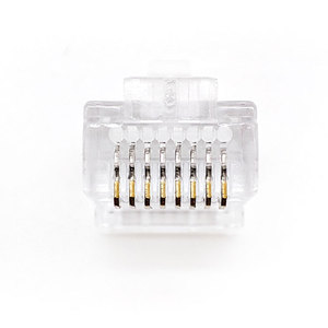 SCONDAR red Ethernet <span class=keywords><strong>Rj45</strong></span> RJ-45, <span class=keywords><strong>Conector</strong></span> macho, Cat5, Cat5e, enchufe Modular a presión, 8P8C, <span class=keywords><strong>Cat</strong></span> 5, <span class=keywords><strong>5e</strong></span>, RJ 45 - Product Image 2