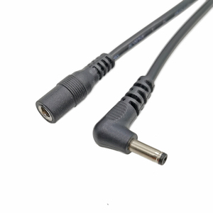 מתח נמוך <span class=keywords><strong>DC</strong></span> <span class=keywords><strong>3.5mm</strong></span> X 1.35mm זווית ישרה זכר לנקבה כבל מאריך חשמל לנתב צג אור LED למחשב נייד - Product Image 4