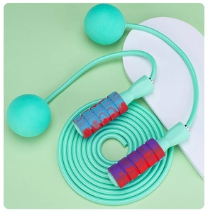 <span class=keywords><strong>Corde</strong></span> <span class=keywords><strong>à</strong></span> <span class=keywords><strong>sauter</strong></span> réglable de haute qualité pour l'entraînement, <span class=keywords><strong>corde</strong></span> <span class=keywords><strong>à</strong></span> <span class=keywords><strong>sauter</strong></span> lestée sans noyau pour le fitness - Product Image 6