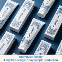 Dentifrice blanchissant en marque blanche, élimination des taches PAP, fabricant OEM, logo personnalisé, dentifrice bio