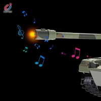 2.4G uzaktan kumanda kızılötesi savaş rc tankı oyuncak mücadele ses ışık kızılötesi uzaktan kumanda rc askeri tankı çocuklar için