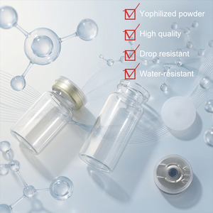 Muestra gratuita de frasco de vidrio impermeable de 3 ml, 5 ml, 10 ml, frasco de vidrio transparente para uso médico - Product Image 1