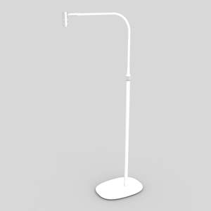 Lampe UV LED 5W réglable avec cinq niveaux de gradation et pédale IP44 pour séchage de colle UV pour extensions de cils et faux cils - Product Image 2