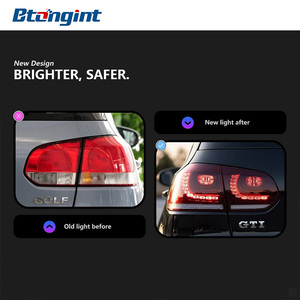 Feux avant LED adaptés à la Volkswagen <span class=keywords><strong>Golf</strong></span> 6 09-13, feux arrière haute intensité 6/MK6 modifiés R20, feux arrière LED à flux modifiés <span class=keywords><strong>GTI</strong></span> - Product Image 5