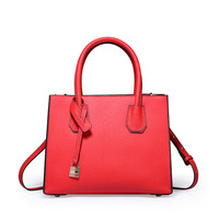 Sac à main en cuir de vachette véritable de créateur célèbre 2025 pour femme, fourre-tout décontracté avec fermeture éclair, marque classique