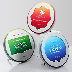 Placa personalizable nueva de Metal Crystal Award, placa de <span class=keywords><strong>matrícula</strong></span> de Metal de aniversario de <span class=keywords><strong>Honor</strong></span>, placa conmemorativa - Product Image 1