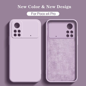 Custodia per <span class=keywords><strong>Poco</strong></span> M4 Pro 4G, <span class=keywords><strong>Cover</strong></span> Quadrata in Silicone Liquido Morbido per Xiaomi <span class=keywords><strong>Poco</strong></span> M3 M4 X4 Pro 5G <span class=keywords><strong>Poco</strong></span> X3 <span class=keywords><strong>F3</strong></span> X3 NFC con Protezione Fotocamera - Product Image 4