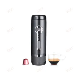 Mesin espresso portabel otomatis, pembuat kopi genggam mini Portabel 3 dalam 1 multifungsi untuk penggunaan rumah dan perjalanan