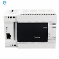 Interface réseau CPU série PLC FX3GE FX3GE-24MR/24MT/40MR/40MT/ES/DS Contrôle industriel 220V Programmation RS485 Modbus Ethernet