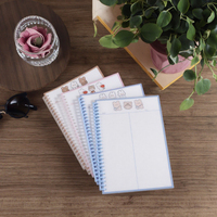 Carnet à anneaux détachables personnalisé avec calendrier, logo sur mesure, vente en gros, directement de l'usine