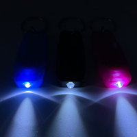 Cadeau de promotion KC06 Super Mini USB porte-clés lumière porte-clés lampe LED porte-clés lampe de poche rechargeable (Logo acceptable)