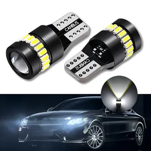 Gview GS T10 LED Light Bulb 6000K White Amber W5W T10 Error Free For Car Dome Map Door Courtesy License Plate Dash Instrument