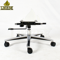 Base de chaise de bureau exécutive en alliage d'aluminium cinq étoiles avec fonction ergonomique pour salle de réunion et chaise d'ordinateur