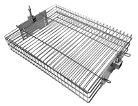 Panier de barbecue d'extérieur multi-usage en acier inoxydable