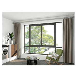 Ventana Corredera con Rotura de Puente Térmico, Resistente <span class=keywords><strong>a</strong></span> Huracanes, de Aleación de Aluminio, Diseño Francés para Cocina, Antirrobo, Certificación Energy Star, 5 <span class=keywords><strong>A</strong></span>ños de Garantí<span class=keywords><strong>a</strong></span> - Product Image 5