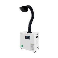 Siheda Extracteur de fumée de soudage Extracteur de soudage Purificateur d'air pour gravure laser Co2