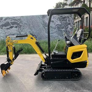 Mini Escavatore Cinese da 1 Tonnellata con Cabina, Macchina per Scavo e Movimentazione Terra - Product Image 3