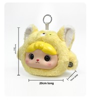 Ciondolo Interattivo AI Portatile Parlante, Bambola Animale Cartone Animato con WIFI per Altoparlante Educativo, 20cm, Unisex, per Bambini