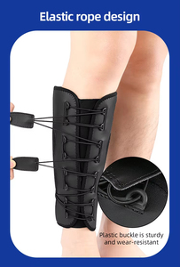 Manchon de compression unisexe en néoprène pour mollet, avec boucle, pour soulagement de la douleur et prévention des tensions musculaires des jambes, adapté aux jeunes et toutes les saisons - Product Image 3