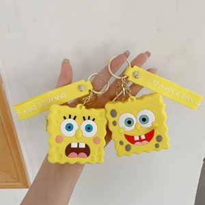 Porte-monnaie en silicone motif dessin animé, pendentif de sac à dos <span class=keywords><strong>et</strong></span> porte-clés en silicone, beau <span class=keywords><strong>et</strong></span> mignon, cadeau de festival - Product Image 3