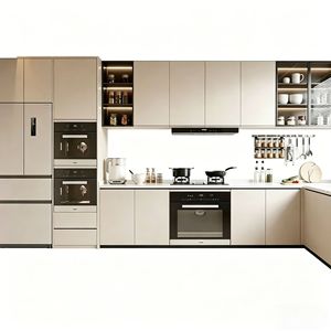 Meubles <span class=keywords><strong>de</strong></span> cuisine sur mesure pour toute la maison, finition mate, fabrication industrielle, fabricants <span class=keywords><strong>de</strong></span> meubles, vente en gros, exportation, style moderne - Product Image 1