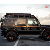 Rejilla Protectora para Ventanas Laterales Todoterreno para W463 G Wagon 2008-2018, Red Protectora Multifuncional para Ventanas Exteriores para G63, Pieza de Repuesto para Automóvil