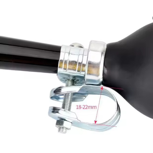 Support de guidon de vélo en métal étanche avec fixation par pince et klaxon à air pour cadre de vélo - Product Image 1