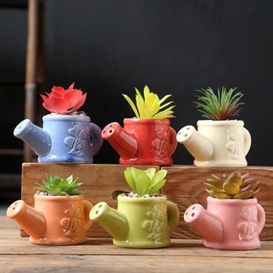 Macetas de Cerámica Creativas y Sencillas, Macetas Bonitas de Estilo Pastoral para Plantas Suculentas, Macetas de Cerámica con Forma de Animales, Macetas para Cactus para Interiores y Exteriores - Product Image 1