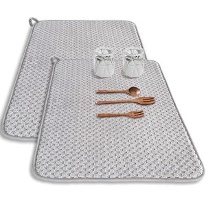 <span class=keywords><strong>Tapis</strong></span> de séchage de <span class=keywords><strong>vaisselle</strong></span> en microfibre pour comptoir de cuisine, taille personnalisée, absorbant, pour évier, pour poser la <span class=keywords><strong>vaisselle</strong></span> - Product Image 1