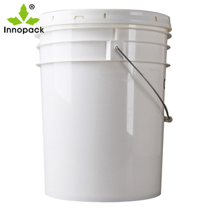 Seau à peinture Matériau plastique Capacité 19L Impression personnalisée Vente directe d'usine Seau en plastique de 5 gallons avec couvercle - Product Image 1