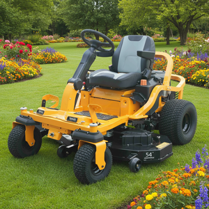 ISO CE認証取得済みのプロ仕様乗用芝刈り機、産業用ガソリンエンジン搭載の4ストロークエンジン。 - Product Image 1