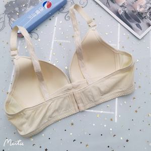 <span class=keywords><strong>Soutien</strong></span>-<span class=keywords><strong>gorge</strong></span> d'<span class=keywords><strong>allaitement</strong></span> à bouton avant mince de grande taille, confortable, push-up, anti-affaissement, sous-vêtement de maternité sans fil, vêtements de grossesse sexy - Product Image 3