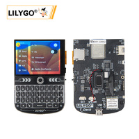 Placa de Desarrollo LILYGO T-Deck ESP32-S3, 16MB Flash, Pantalla LCD de 2.8'', Teclado, Trackball, Altavoz, WIFI Integrado, Meshtastic