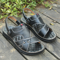 Nouveau Open Toe Pu Cuir Hommes Formelle Sandales Décontractées Grande Taille 47 Offre Spéciale Inde Revendeur Choix Meilleure Qualité Pantoufle Usine Chaussures