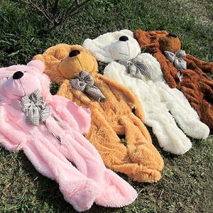 Ours en peluche géant réaliste, jouet en peluche non pelucheux, coquille d'ours - Product Image 6