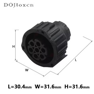 7 Pin Tyco amp 1.5mm BU-STE kpl tròn DIN vỏ nam hoặc nữ nối dây 968421-1 967650-1 - Product Image 4