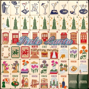 Tuiles de Mahjong Américaines Modernes de Luxe en Acrylique Vert <span class=keywords><strong>4</strong></span> Couches 1,5 po, Pliables, de Haute Qualité, Durables et Écologiques, Modèle <span class=keywords><strong>Empire</strong></span> State - Product Image 1