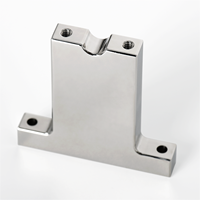 Soporte de Posicionamiento en Forma de T de Aluminio al por Mayor, Mecanizado CNC sin Rebabas, Alta Precisión, Componente de Automatización Certificado ISO, Personalizado