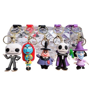 Porte-clés Nightmare Before Christmas Jack Skellington Sally Oogie Boogie <span class=keywords><strong>Docteur</strong></span> Finkelstein <span class=keywords><strong>Maire</strong></span> de la ville d'Halloween - Product Image 1