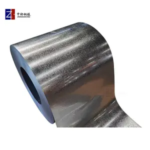 Großhandelspreis Zink beschichtet heißgefüttert A653 Z40 Z275 DX51d verzinkte Stahlspule Platte Blech Metall Eisen verzinkte SGCC Gi-Spulen