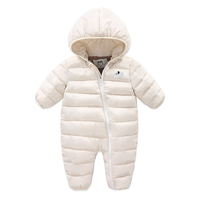 Combinaisons pour bébés nouveau-nés, vêtements d'hiver à manches longues pour bébés, combinaisons chaudes en polaire douce pour bébés de 6 à 18 mois