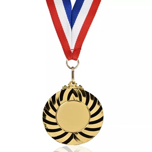 Medallas Deportivas Personalizadas, Medallas en Blanco al por Mayor, de Metal con Cinta, para Fútbol, Natación, Baloncesto, Carreras, Competiciones - Product Image 6