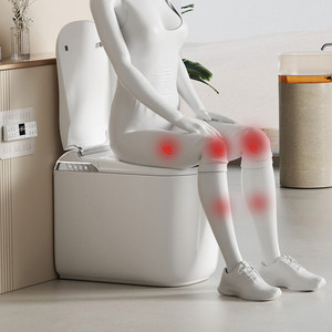 <span class=keywords><strong>WC</strong></span> Intelligente in Ceramica con Bidet Elettrico Moderno IPX4 Impermeabile, Certificato CUPC - Product Image 2