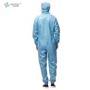 Clean room Unisex garments esd anti-static jumpsuit antistatic working clothes